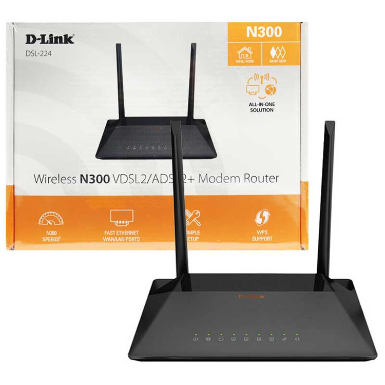 مودم ثابت D_LINK مدلDSL-224