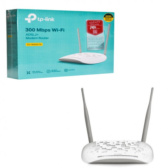مودم +TPLINK ADSL مدل TD-W8961N